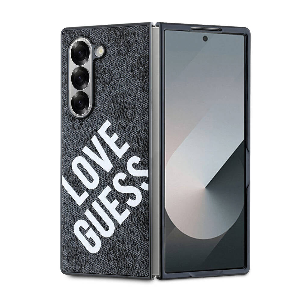 Guess Galaxy Z Fold 6 Orjinal Lisanslı Magsafe Şarj Özellikli Love Guess Printing Telefon Kılıfı - 1 Guess Galaxy Z Fold 6 Orjinal Lisanslı Magsafe Şarj Özellikli Love Guess Printing Telefon Kılıfı - 1